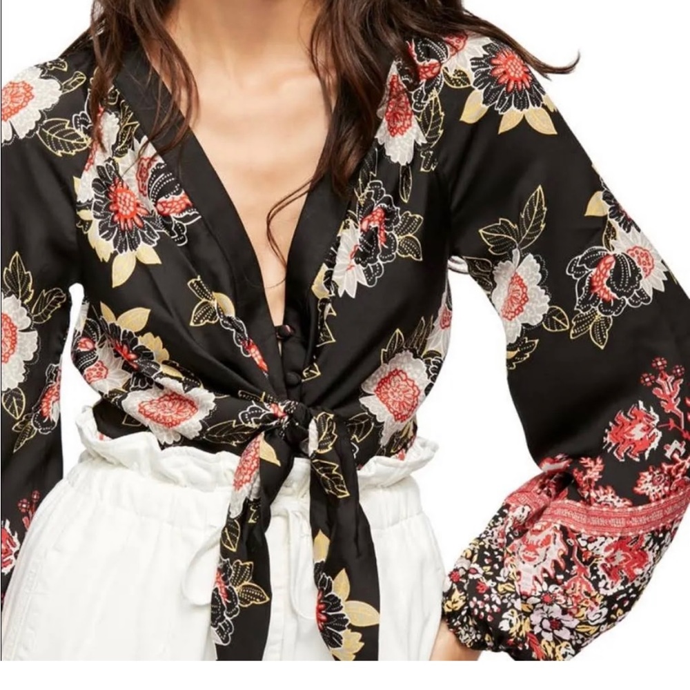 Free People Run Free Blouse